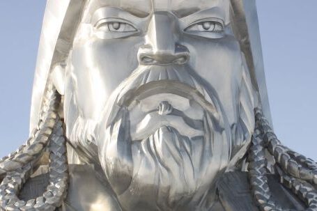 Genghis Khan - Genghis Khan Equestrian Statue In Mongolia