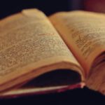 Old Book - Beige Pages Book Open