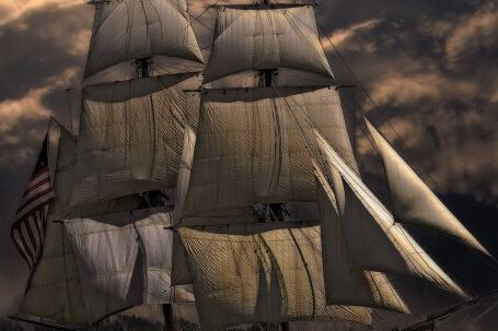 Pirate - White and Brown Galleon Ship